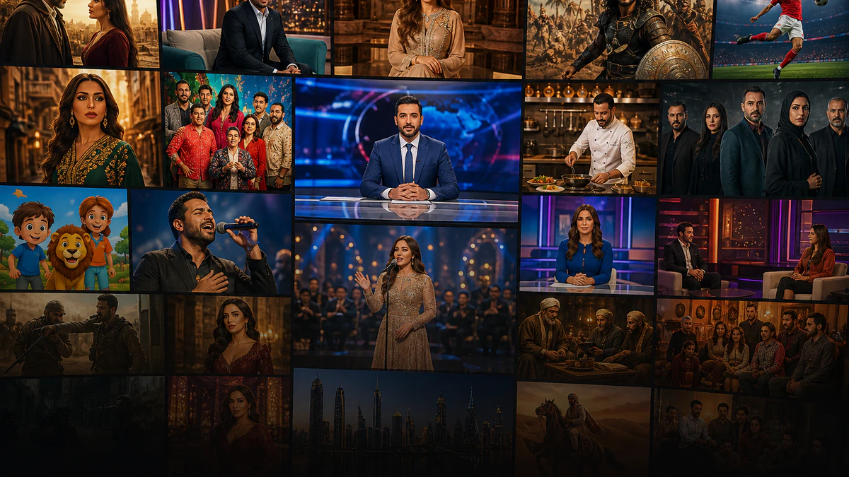 IPTV Deutschland arabische Sender — Unterhaltung, Sport und Nachrichten